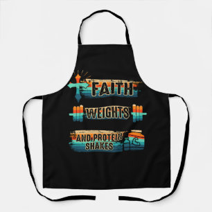 Christelijke Atleet Kleding Workout Gym Gewichthef Schort