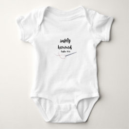 Christelijke Baby jersey psalm 139:5 Romper