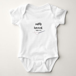 Christelijke Baby jersey psalm 139:5 Romper