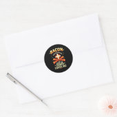 Christelijke Bacon Reden dat ik weet dat Jezus van Ronde Sticker (Envelop)