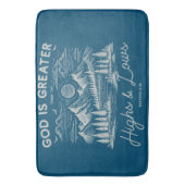 Christelijke badmat (Voorkant Verticaal)