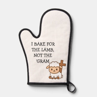 Christelijke Baking Oven Mitt voor Vrouwen Ovenwant
