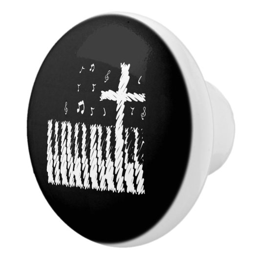 Christelijke band Christelijke Piano Rock Classic Keramische Knop (Rechts)