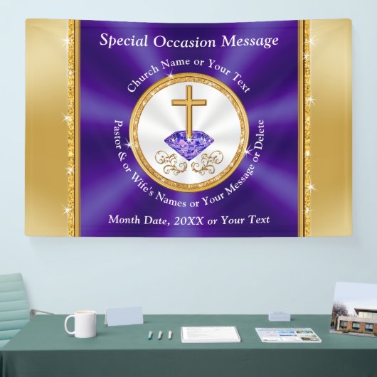 Christelijke banners voor kerken of elke gelegenhe (Beurs)