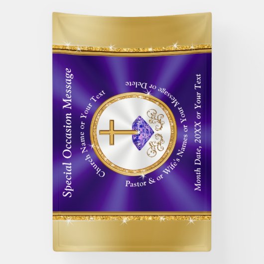 Christelijke banners voor kerken of elke gelegenhe (Verticaal)