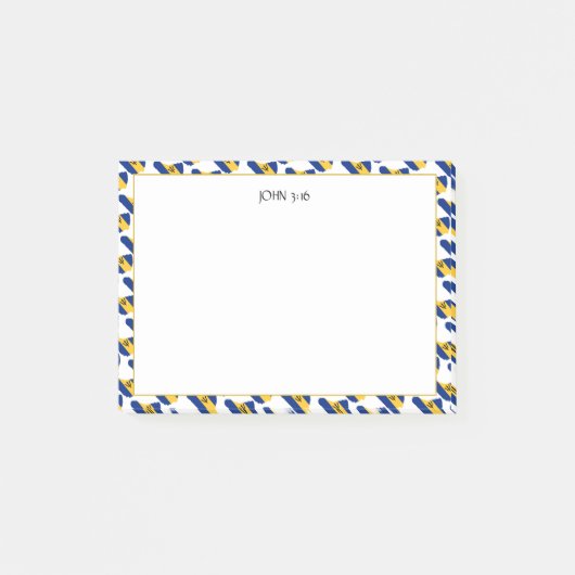 Christelijke BARBADOS-scripts Post-it® Notes (Voorkant)
