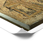 Christelijke basilica, mozaïekbedekking, Romeinse Poster (Hoek)