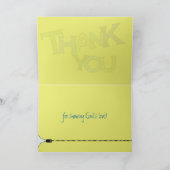 Christelijke bedankkaart: Bedankt... Bedankkaart (Binnen)