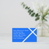 Christelijke bedrijfspastor of Church White Cross Visitekaartje (Staand voorkant)