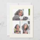 Christelijke begrafenis Cowgirl Boot & Rozen | 4 F Kaart (Achterkant)