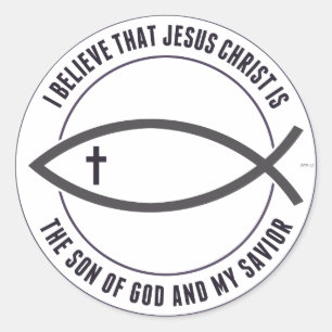 Christelijke Believers Ronde Sticker