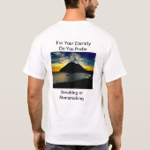 Christelijke berichten T-shirt (Achterkant)