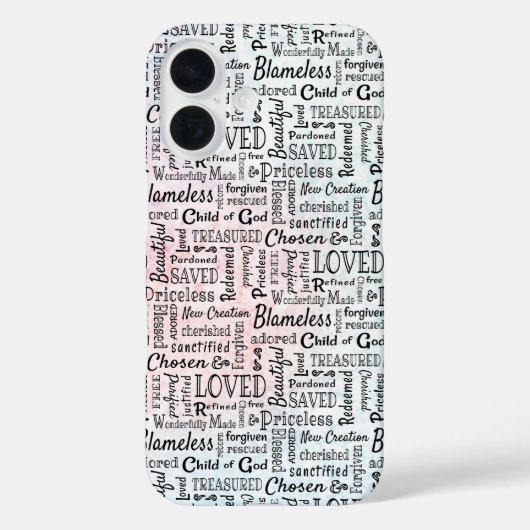 Christelijke bevestigende woorden Case-Mate iPhone case (Achterkant)