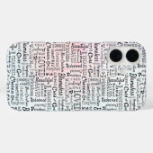 Christelijke bevestigende woorden Case-Mate iPhone case (Achterkant (horizontaal))