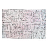 Christelijke bevestigende woorden kussensloop (Achterkant)