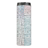 Christelijke bevestigende woorden thermosbeker (Achterkant)