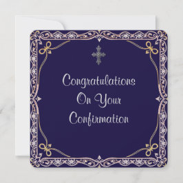 Christelijke bevestiging platte Kaart