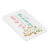 Christelijke BIBLE VERSE We houden van koelkast Magneet (Rechterzijde)