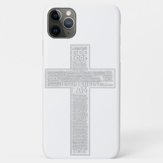 Christelijke Biblicale Namen van Jezus Christus Case-Mate iPhone Case (Achterkant)