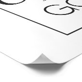 Christelijke Bijbel, als ik een kind van God ben 1 Poster (Hoek)