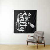 Christelijke Bijbel Verse BE Salty Matthew 5:13 Wandkleed (In Situ (horizontaal))