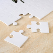 Christelijke bijbel Verse Blush Pink Floral Legpuzzel (Zijkant)