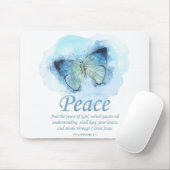 Christelijke bijbel Verse Butterfly voor vrouwen:  Muismat (Met muis)