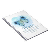 Christelijke bijbel Verse Butterfly voor vrouwen:  Notitieboek (Rechterzijde)