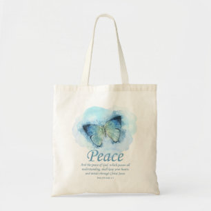 Christelijke bijbel Verse Butterfly voor vrouwen:  Tote Bag