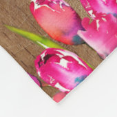 Christelijke Bijbel Verse Happy Moederdag Rustic Fleece Deken (Hoek)