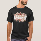 Christelijke Bijbel Verse in het Spaans Con Dios T T-shirt (Voorkant)