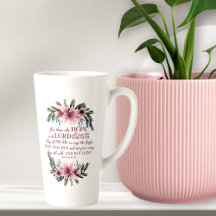 Christelijke Bijbel Verse Isaiah 40 Roze Floral