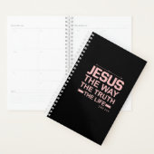 Christelijke Bijbel Verse Jesus Way Truth Life Planner (Display)