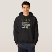 Christelijke Bijbel Verse John 146 1 Hoodie (Voorkant volledig)