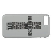 Christelijke Bijbel Verse John 3:16 Case-Mate iPhone Case (Achterkant (Horizontaal))