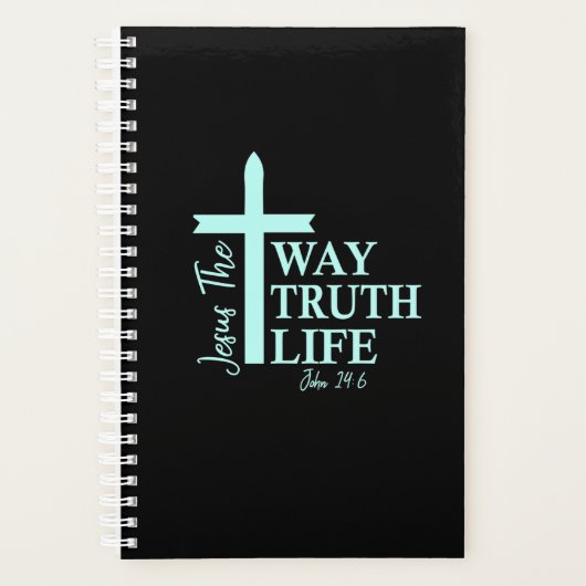 Christelijke Bijbel Verse John Planner (Voorkant)