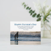 Christelijke Bijbel Verse Malachi 4:6 Vaderdag Briefkaart (Staand voorkant)