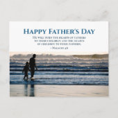 Christelijke Bijbel Verse Malachi 4:6 Vaderdag Briefkaart (Voorkant)