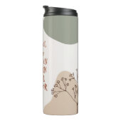 Christelijke Bijbel Verse Modern Boho Inspirerend Thermosbeker (Geroteerd rechts)