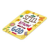 Christelijke Bijbel Verse Schrift Tekst Doodle Magneet (Linkerzijde)