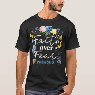 Christelijke bijbel verse trouw over de aanfluitkn t-shirt