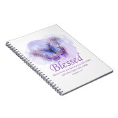 Christelijke bijbel, verse vlinder, voor vrouwen:  notitieboek (Rechterzijde)