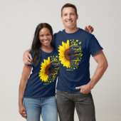 Christelijke Bijbel Verse - Zonnebloemscriptie Gif T-shirt (Unisex)