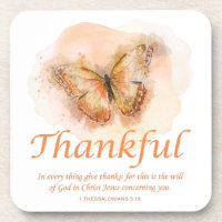 Christelijke bijbel vlinder voor vrouwen: bedankt