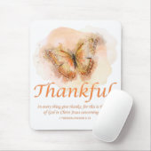 Christelijke bijbel vlinder voor vrouwen: bedankt muismat (Met muis)