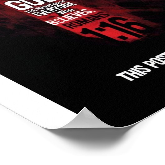 Christelijke, bijbelbare Posters voor jongeren (Hoek)