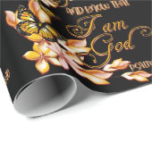 Christelijke bijbelbus met 46:10-bloem cadeaupapier (Rol Hoek)