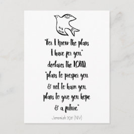 Christelijke Bijbelcitaat Inspiratie Gefeliciteerd Briefkaart