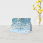 Christelijke bijbelgeheugenkaartje, blanco binnenz kaart (Gele Bloem)