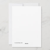 Christelijke bijbelkalligrafie Keltische knoop Feestdagenkaart (Achterkant)